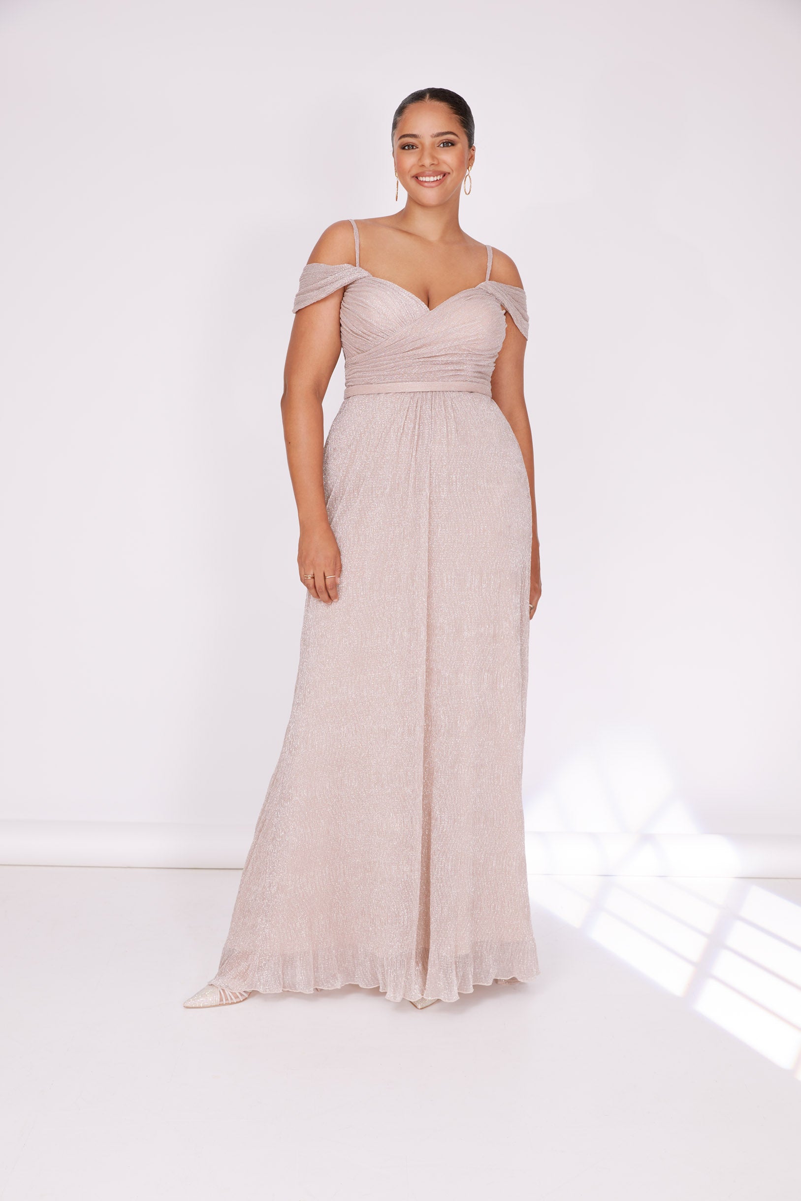 Plus size pink hot sale bridesmaid dresses uk